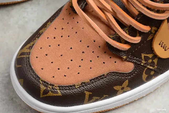 Cheap TB AQ0818-158 x AJ1 Off-Louis Jordan Air 1 OW 0512